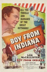 The Boy from Indiana (1950) - poster