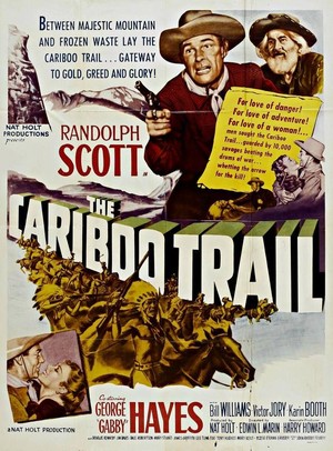 The Cariboo Trail (1950) - poster
