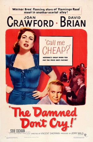 The Damned Don't Cry (1950) - poster