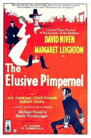The Elusive Pimpernel (1950) - poster
