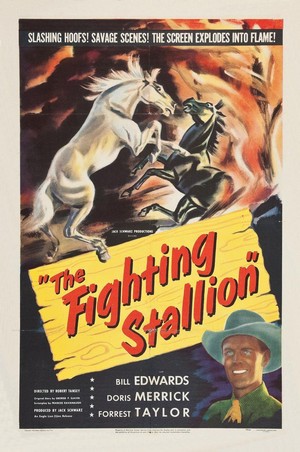 The Fighting Stallion (1950) - poster