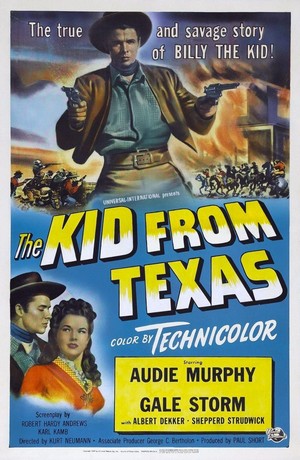 The Kid from Texas (1950) - poster