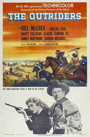 The Outriders (1950) - poster