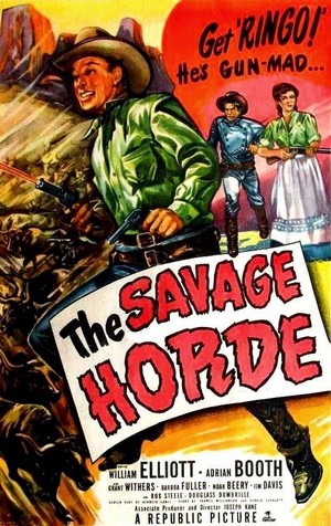 The Savage Horde (1950) - poster