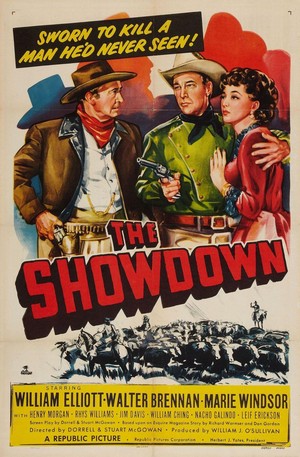 The Showdown (1950) - poster