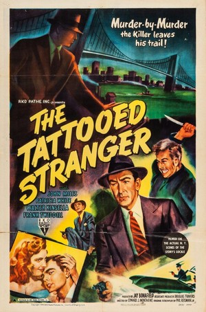 The Tattooed Stranger (1950) - poster