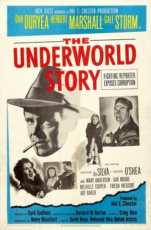 The Underworld Story (1950) - poster