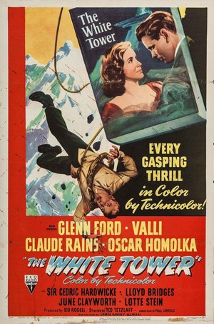 The White Tower (1950) - poster