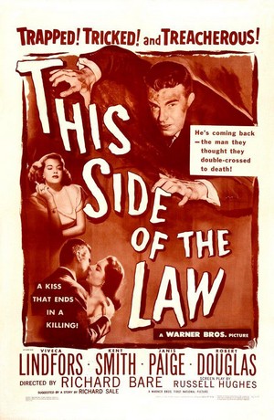 This Side of the Law (1950) - poster