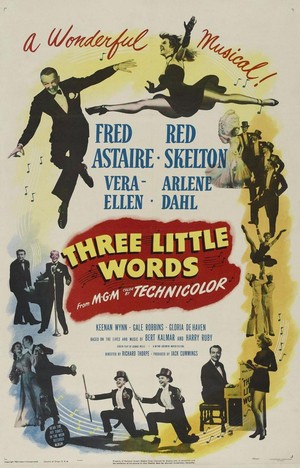 Three Little Words (1950) - poster