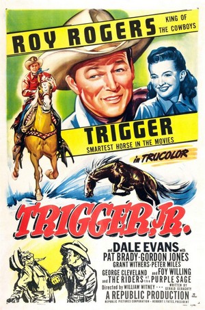 Trigger, Jr. (1950) - poster