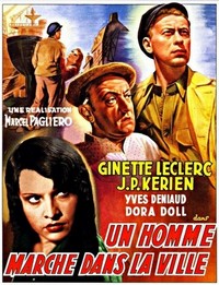 Un Homme Marche dans la Ville (1950) - poster