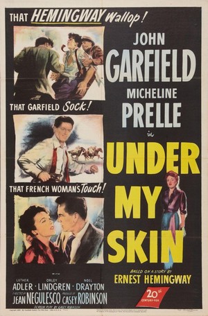 Under My Skin (1950) - poster