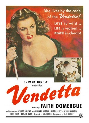 Vendetta (1950) - poster