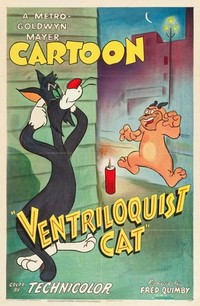 Ventriloquist Cat (1950) - poster