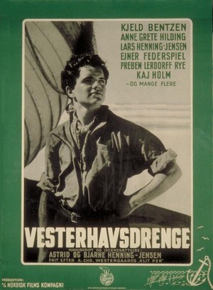 Vesterhavsdrenge (1950) - poster