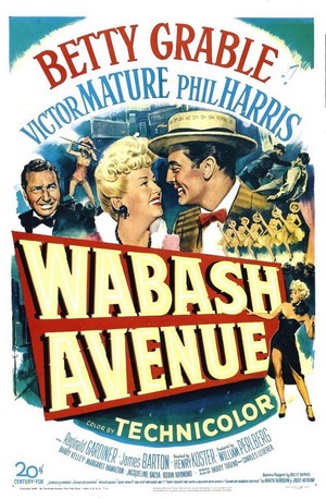 Wabash Avenue (1950) - poster