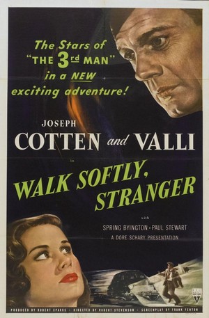 Walk Softly, Stranger (1950) - poster