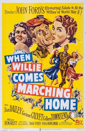 When Willie Comes Marching Home (1950) - poster