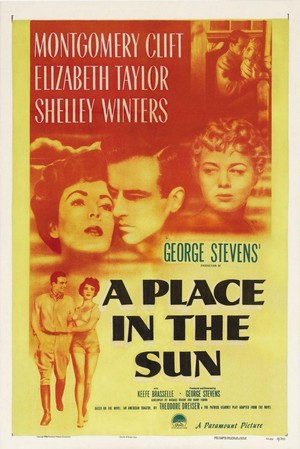 A Place in the Sun (1951) - poster