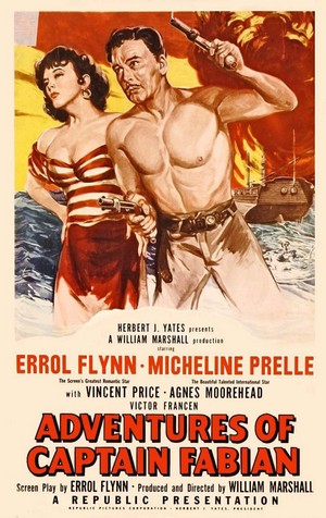 Adventures of Captain Fabian (1951) - poster