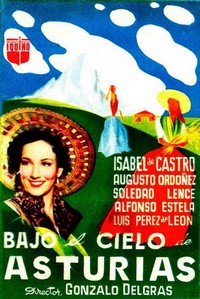 Bajo el Cielo de Asturias (1951) - poster