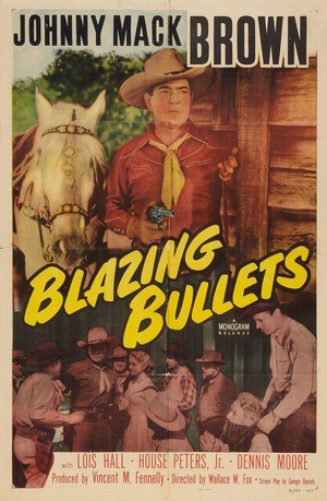 Blazing Bullets (1951) - poster