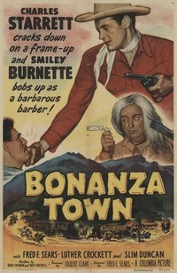 Bonanza Town (1951) - poster
