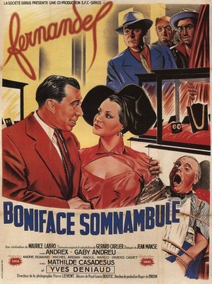 Boniface Somnambule (1951) - poster