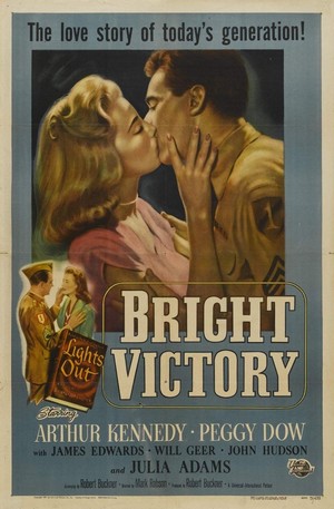 Bright Victory (1951) - poster