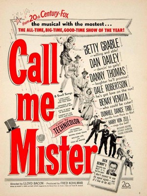 Call Me Mister (1951) - poster