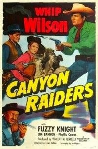 Canyon Raiders (1951) - poster