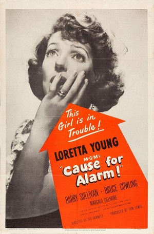 Cause for Alarm! (1951) - poster