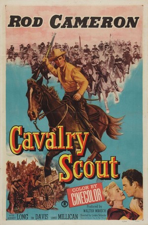 Cavalry Scout (1951) - poster