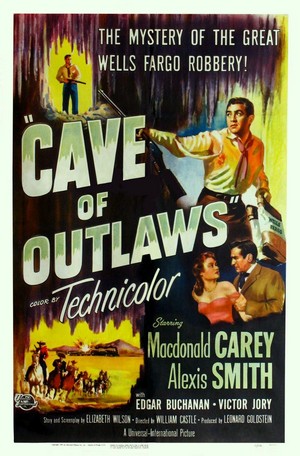 Cave of Outlaws (1951) - poster