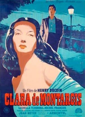 Clara de Montargis (1951) - poster