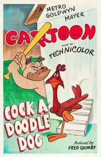 Cock-a-Doodle Dog (1951) - poster