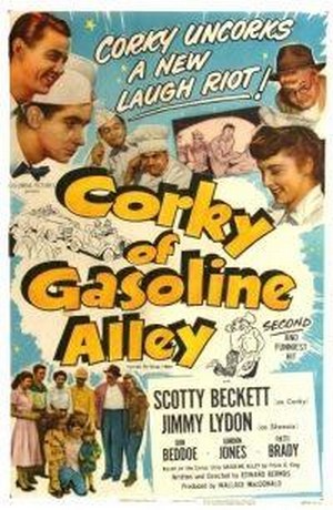 Corky of Gasoline Alley (1951) - poster
