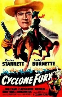 Cyclone Fury (1951) - poster