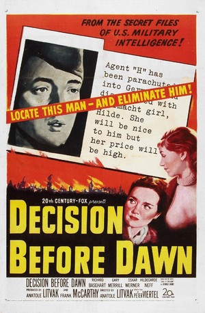 Decision Before Dawn (1951) - poster