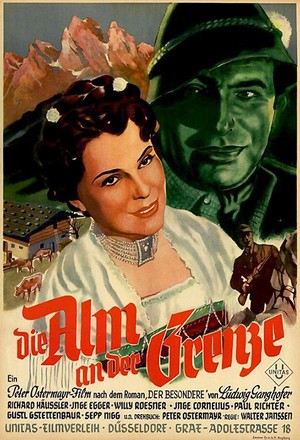 Die Alm an der Grenze (1951) - poster