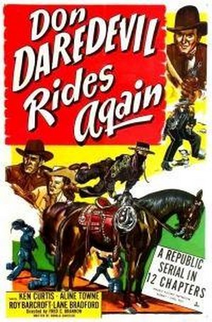Don Daredevil Rides Again (1951) - poster