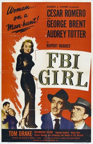 F.B.I. Girl (1951) - poster
