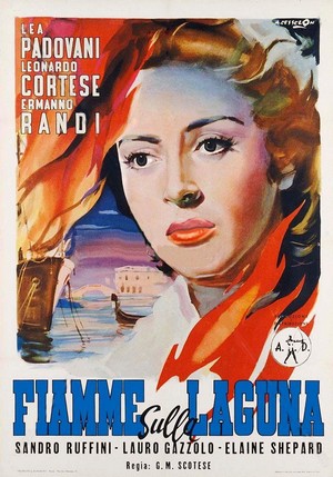 Fiamme sulla Laguna (1951) - poster