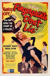 Fingerprints Don't Lie (1951) - poster