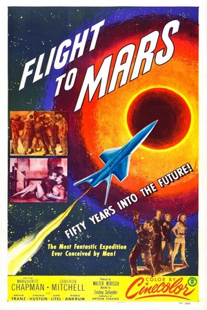 Flight to Mars (1951) - poster