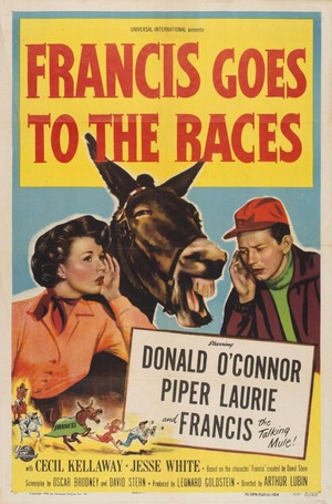 Francis Goes to the Races (1951) - poster
