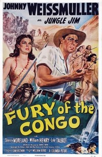 Fury of the Congo (1951) - poster