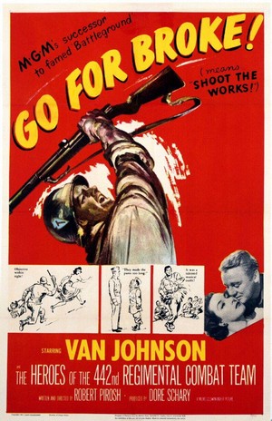 Go for Broke! (1951) - poster