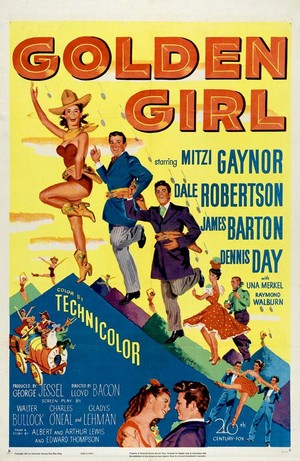 Golden Girl (1951) - poster